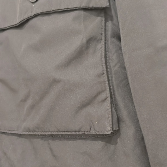 [BDG by Urban Outfitters] Black Utility Puffer Military Bomber Jacket Men’s Sz S - Picture 11 of 13